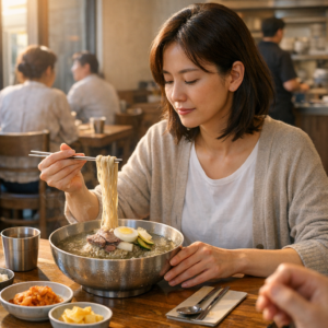 평양냉면 백면옥에서 여름미식 여행