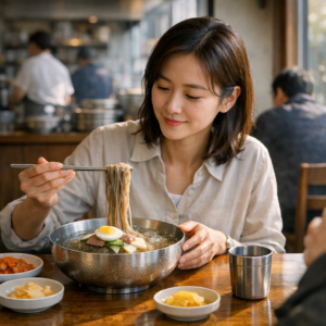 Read more about the article 평양냉면 초보도 실패 없는 백면옥 방문