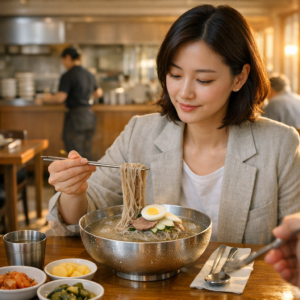 여름철 냉면, 백면옥의 시원한 유혹